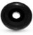 Диск MB BARBELL Евро-Классик обрезиненный чёрный 2.5 кг MB-PltBE-2.5